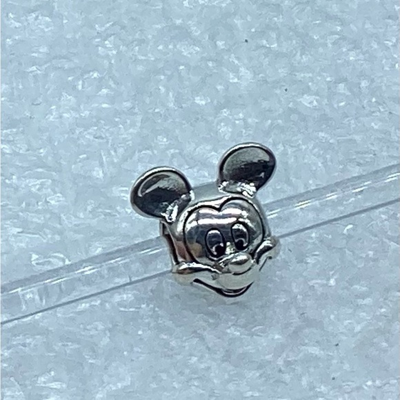 Pandora Disney Mickey Mouse Portrait Charm Silver S925 ALE D25-9 - Picture 5 of 5